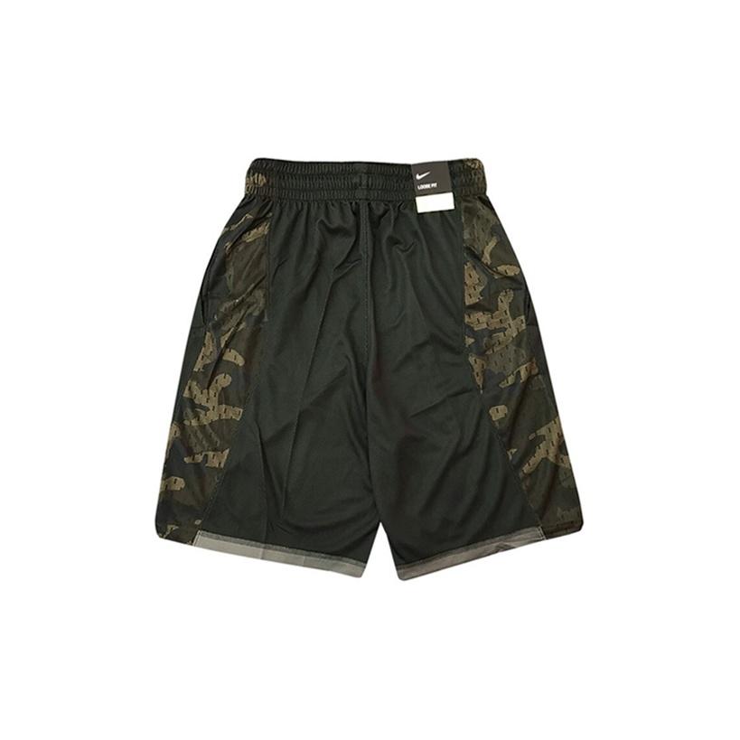 Nike Gespleißte Sport-Basketballshorts Herren Unterteile Schwarz CD7098-010