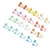 Drinking Straw Lid Cover Silicone Dust Proof Reusable Universal Cute Straw Cover for Drinking 24 PCS Rainbow
