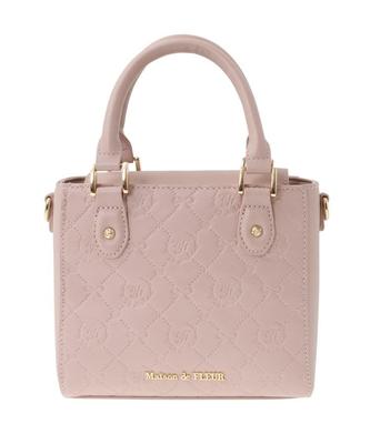 Maison De FLEUR Monogram Mini Shoulder Bag, Pink, 8A43F0J2300