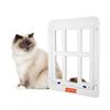 Magnetic Closure Pet Screen Door Free Entry Lattice Cat Door Hole Cats Window Gate  Screen Windows