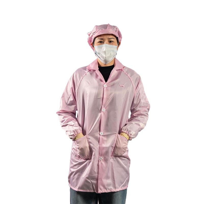 Anti-static Hooded Lab Coat and Dust-free Cleanroom Suit Set