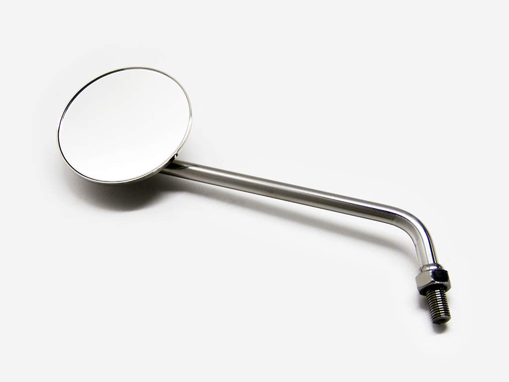 JCMA Mirror Hairline Brass MOTOR ROCK 80 1. (Brass Tag/Brass Rivet) (MR-HC059H)