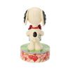 JIM SHORE Snoopy Woodstock Gift 6017864 &