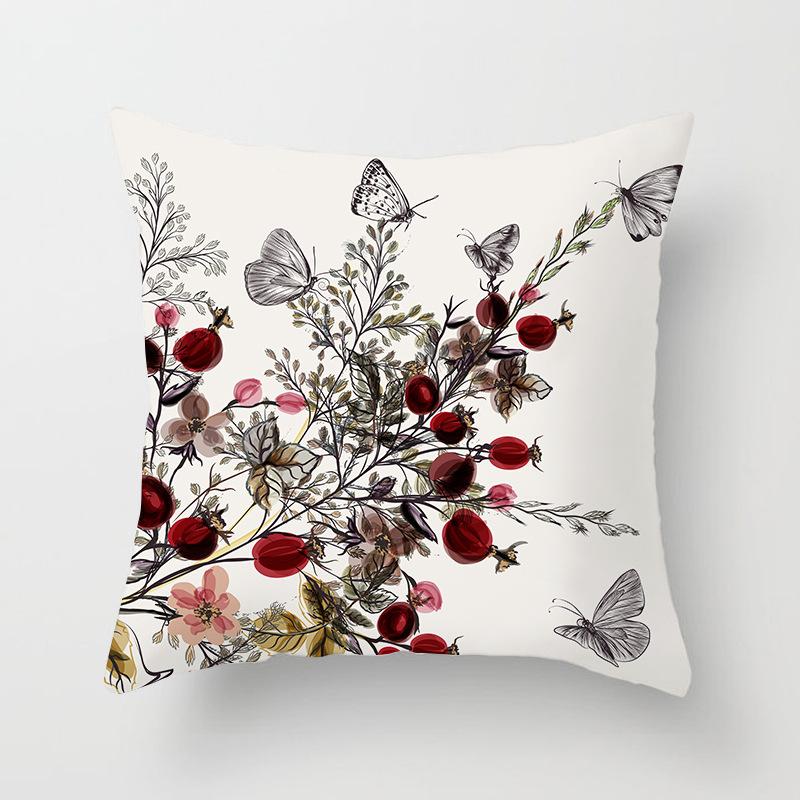 Cartoon Fruit Digital Printing Car Pillow Cushion Home Soft Decoration