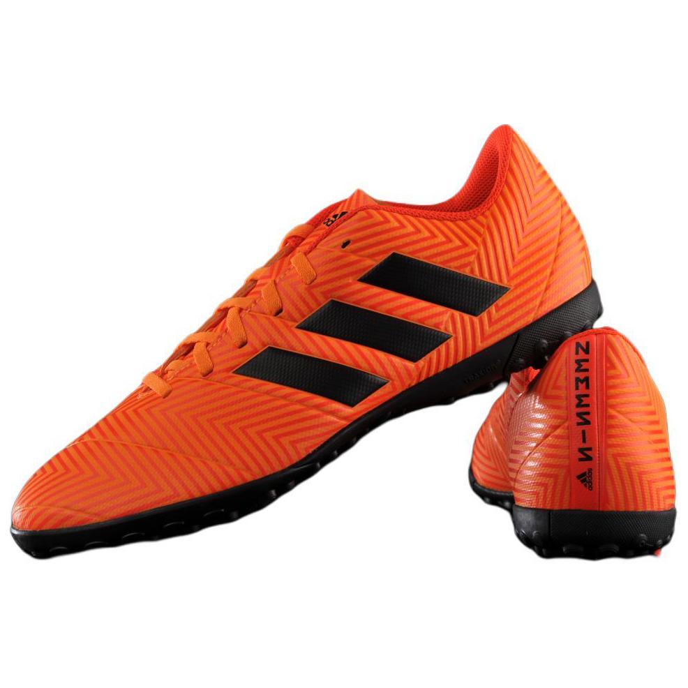 adidas Nemeziz Tango 18.4 Wygodne Proste TF (Gumowe kołki) Sztuczna trawa Antypoślizgowe Odporne na ścieranie Buty piłkarskie Męskie Buty piłkarskie Pomarańczowe DA9624