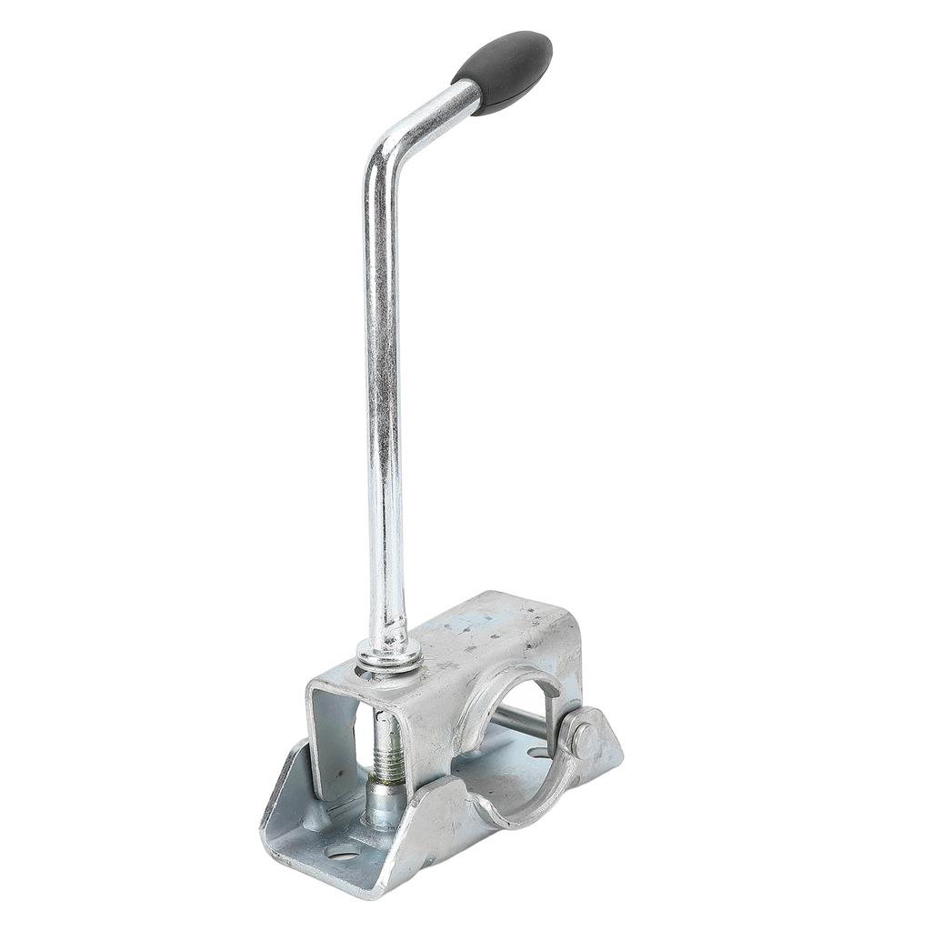 Jack Wheel Split Clamp Metal Trailer Wheel Split Clamp Prop Stand Support Mount for 48mm Pipe Diameter