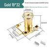 Zinc Alloy Cabinet & Drawer Cam Lock for Double Doors