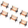 0.79*0.55*0.35inch/2*1.4*0.9cm Model Park Bench 1:87 Brand New