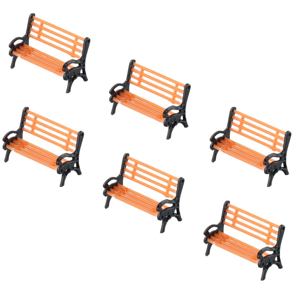 0.79*0.55*0.35inch/2*1.4*0.9cm Model Park Bench 1:87 Brand New