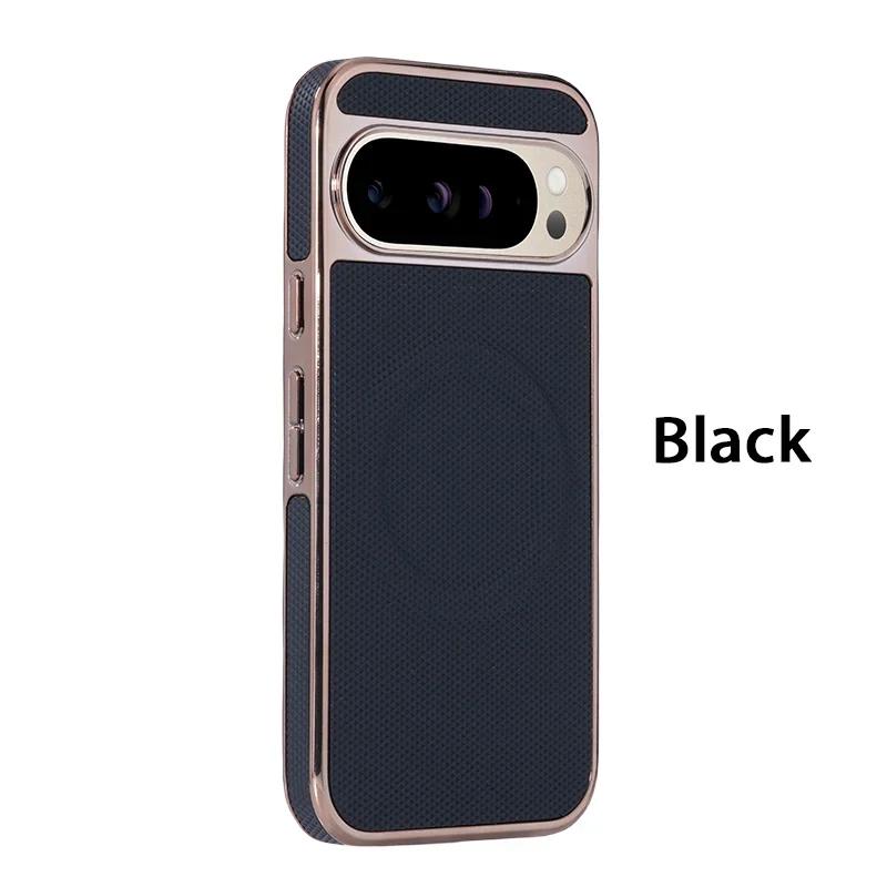 Nouvelle Housse de Protection Métallique Antichoc Magnétique Magsafe sans Fil pour Google Pixel 9 8 Pro XL 9A