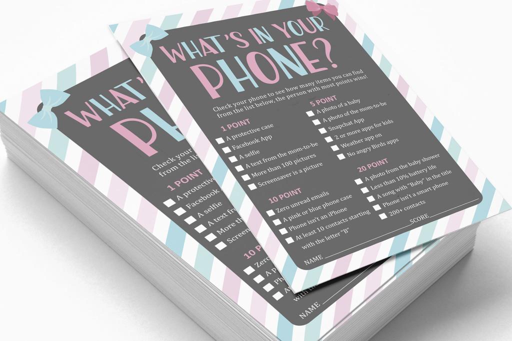 Inkdotpot 50 BabyA AlphabetA ABCA GameA Stripe Gender Reveal Baby Shower Game Ita S A Boy Ita S A Girl Party