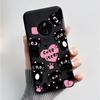 Printed Phone Case For Nokia 110 4G 2024/HMD 110 4G/Nokia 125 4G 2024 Soft Silicone Black Shell Cover Cute Flower Cartoon Casing