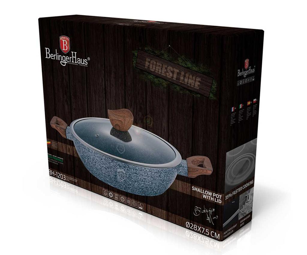 GRANITE POT BERLINGER HAUS 28cm BH-1203 FOREST LINE