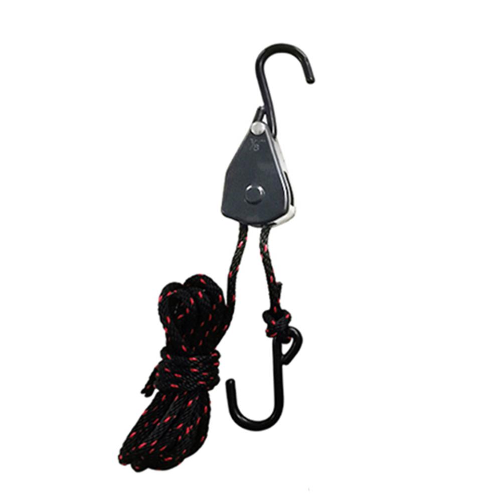 2PCS Ratchets Kayak Rope Tightener Anti-rust Dipping S Hook Ratchet Pulley For Kayak And Canoe Sling Hook Car Repair Sling Hook