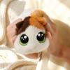 Cute Chubby Lying Cat Plush Toy Calico Siamese Black Stuffed Kitty Plushies For Boys Girls Birthday Xmas Gift Desk Companion
