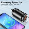 200W Dual USB Autoladegerät Schnellladung Mini Zugring Autoladegerät für Iphone Xiaomi Huawei Ipad Universal Zigarettenanzünder