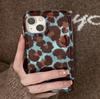 Phone Case For iPhone 17 16 15 14 13 11 12 Pro Max Air XS 16E Plus SE2 Korean Cute Leopard Print Gradient Patern Lovely Cover