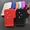 Silicone  Car Key Case Rubber Protector Cover Fob Accessories for Renault Megane R.S. Scenic 3 Button Card Key Skin Shell Set
