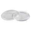 Set of 10 Transparent Coin Cases for Coin Storage (38mm/50mm Diameter)