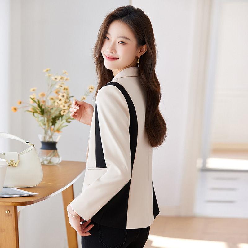 Spring Fashion Elegance Women's Suit Jacket Office Work Wear Coat