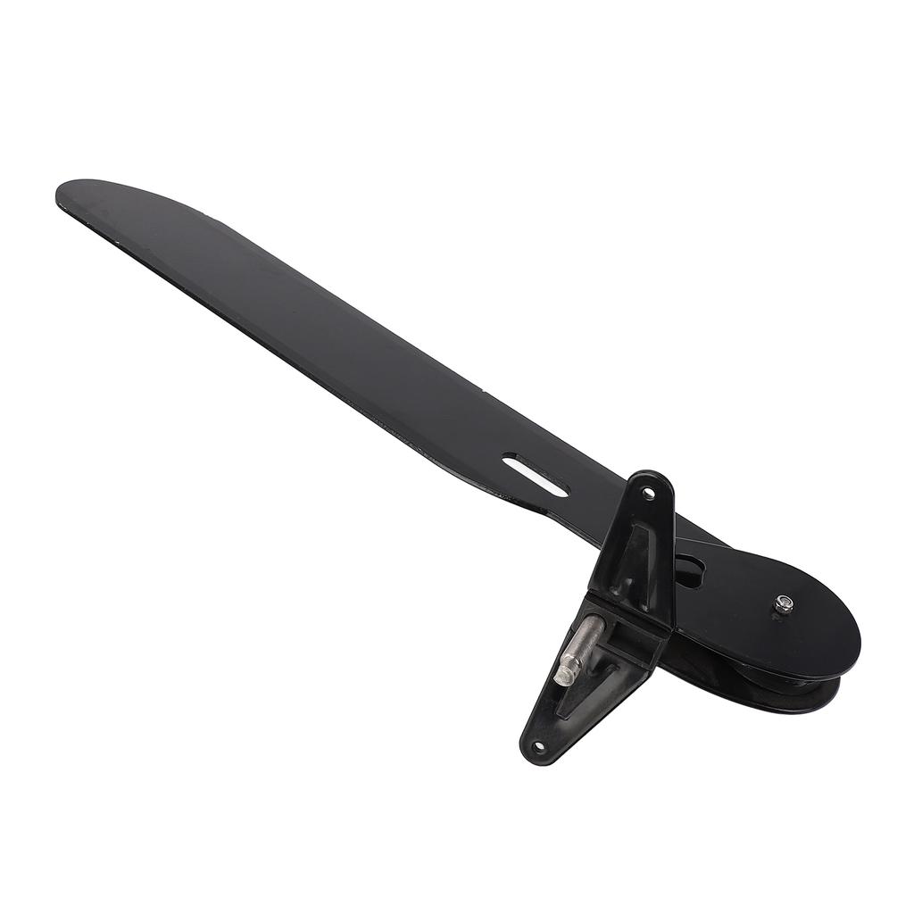 Canoe Rudder Aluminium Alloy Kayak Fishing Boat Rudder Foot Direction Control Tackle Kit