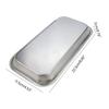 Multi-Function Storage Tray Stainless Steel Lab Instrument Organizer Holder Laboratory Station Square Metal Dish