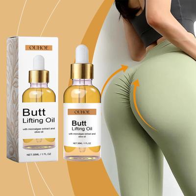 Buttock Enlargement Oil Hip Lifting Growth Firming Nourishing Moisturize Skin Tighten Pores Enhance Elasticity Body Massage Care