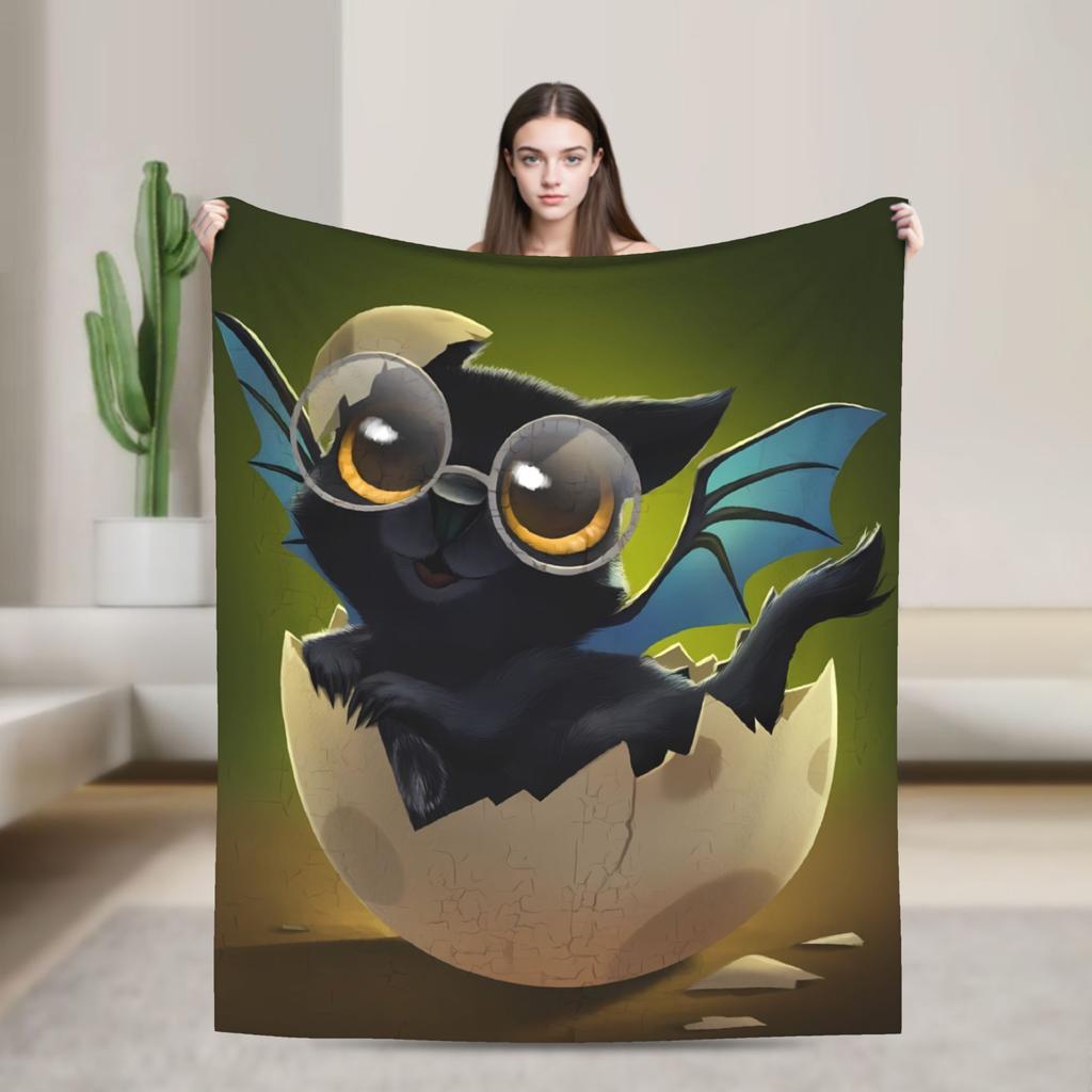 Trollhunters Tales Of Arcadia Blanket Quality Soft Warm Bedding Throws Winter Travel Couch Chair Sofa Bed Graphic Bedspread