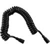 Black Shower Head Hose Extra Long 5m ABS Plastic Retractable Bidet Coiled Hose for Toilet, FHA017J