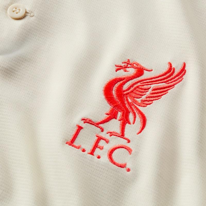Nike Liverpool Away Fan Edition Soccer/Football Short Sleeve Jersey Ivory Men's DB2558-111