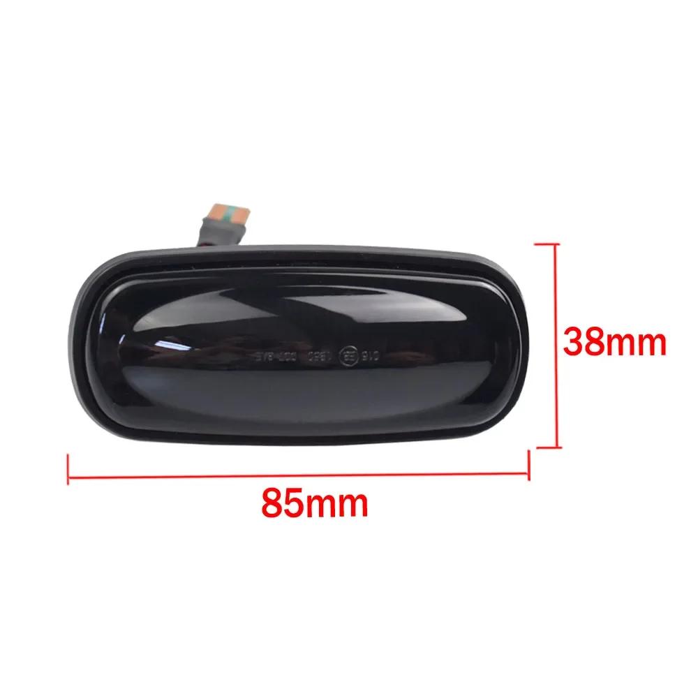 Car Dynamic Flowing Water LED Side Marker Light For Land Rover Discovery 2 1999-2004 Defender Freelander 1 1997-2005
