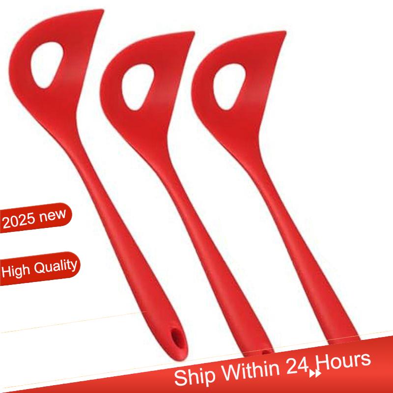 HOT Meatball Making Tools, Non-Stick Meatball Spoon Ball Maker Silicone Meatball Fish Ball Spoon Meatball Making Tools~Jul. красный