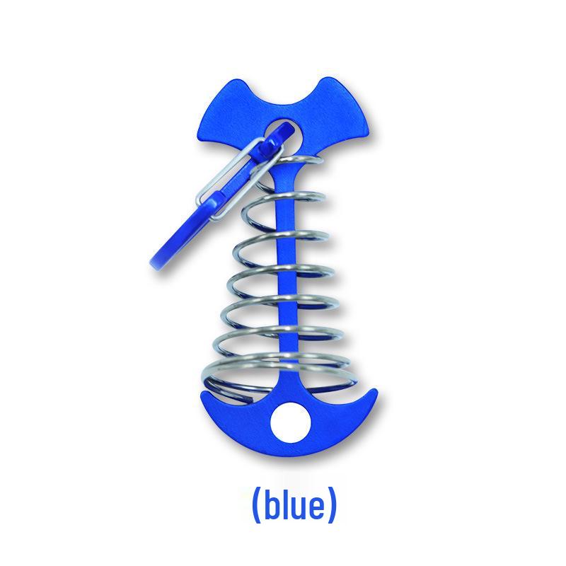 

Outdoor Deck Gap Anchor Spring Nail for Wood Planks As Shown