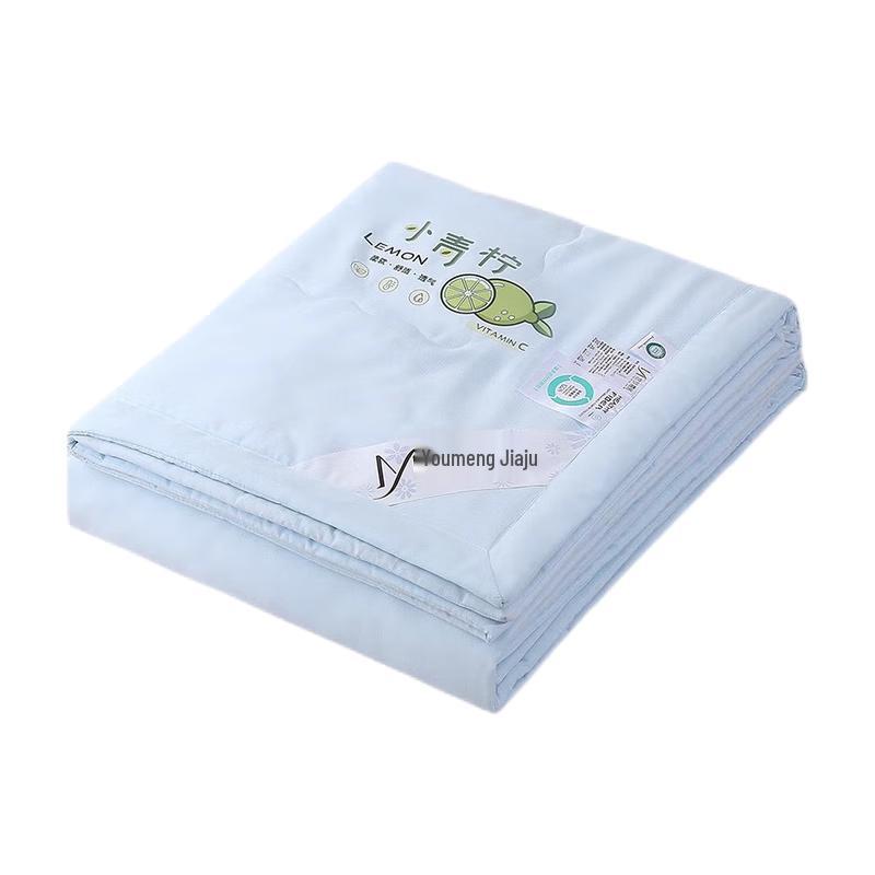 

Youmengjiaju Little Lime Soothing Soft Quilt