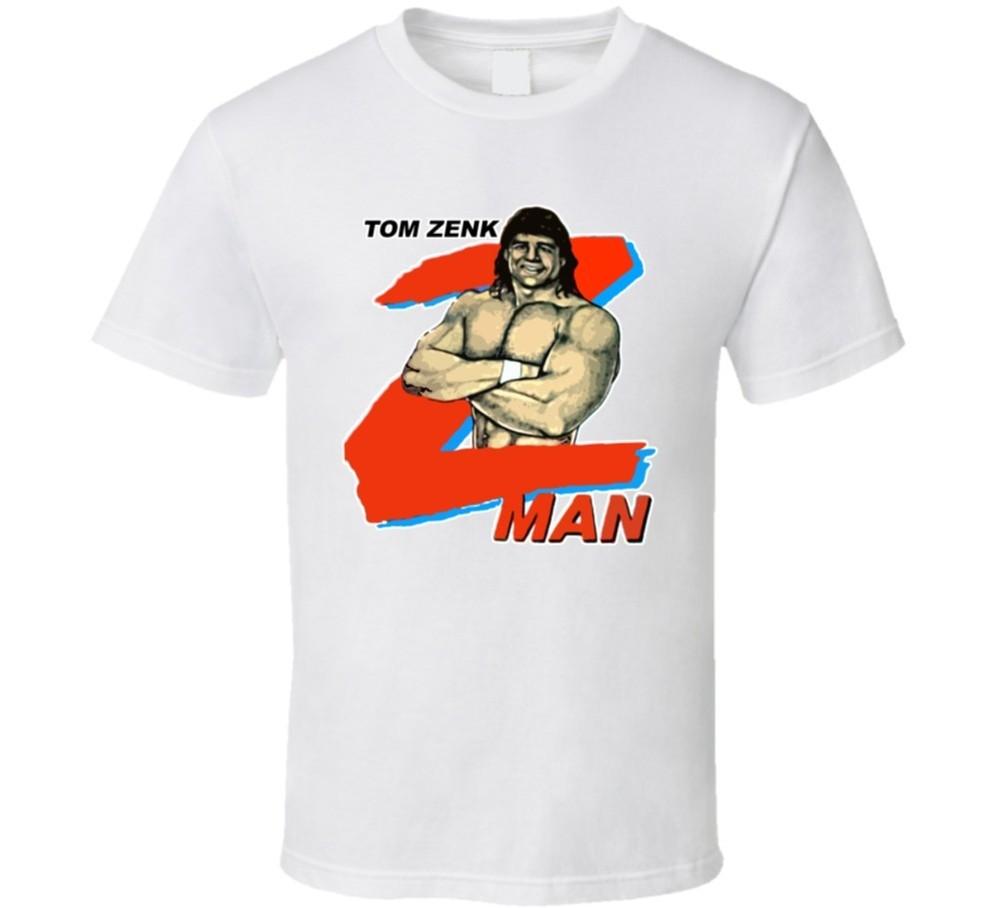Том Зенк Z Man Ретро Футболка для рестлинга Унисекс Футболка XXXXL