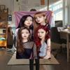1pz Coperta in Flanella con Stampa BLACKPINK, Alta Qualità per Tutte le Stagioni, Arredamento per la Casa, Calore e Comfort, Perfetta per Regali di Natale