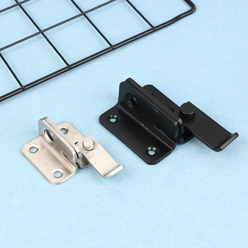 Stainless Steel Sliding Door Lock Bolts Anti-Theft Catch Lock Sliding Bolts Lock Padlock Clasp Gate Safety Lock Home Hardware