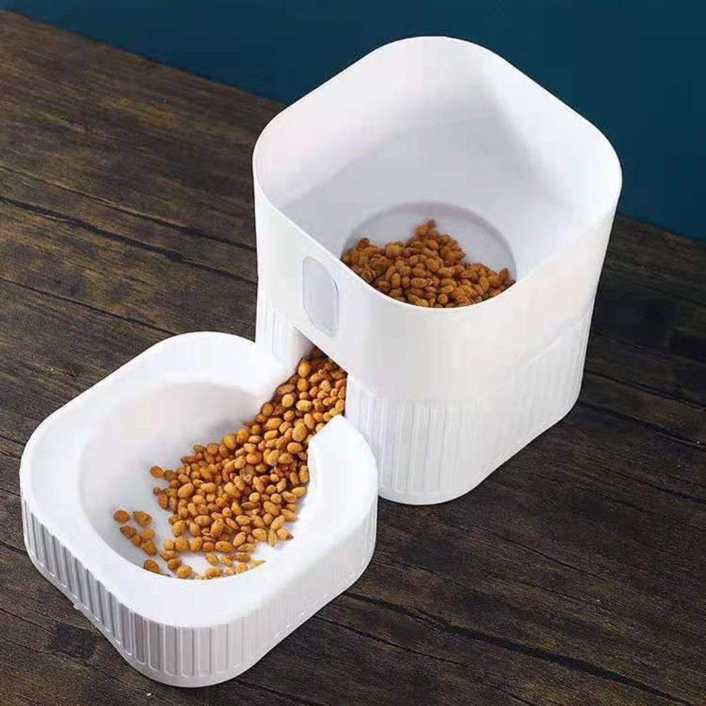 Non-slip Automatic Pet Feeder Detachable Drinking Fountain Cat Water Dispenser Plastic Pet Water Feeder For Dogs Puppy Cats