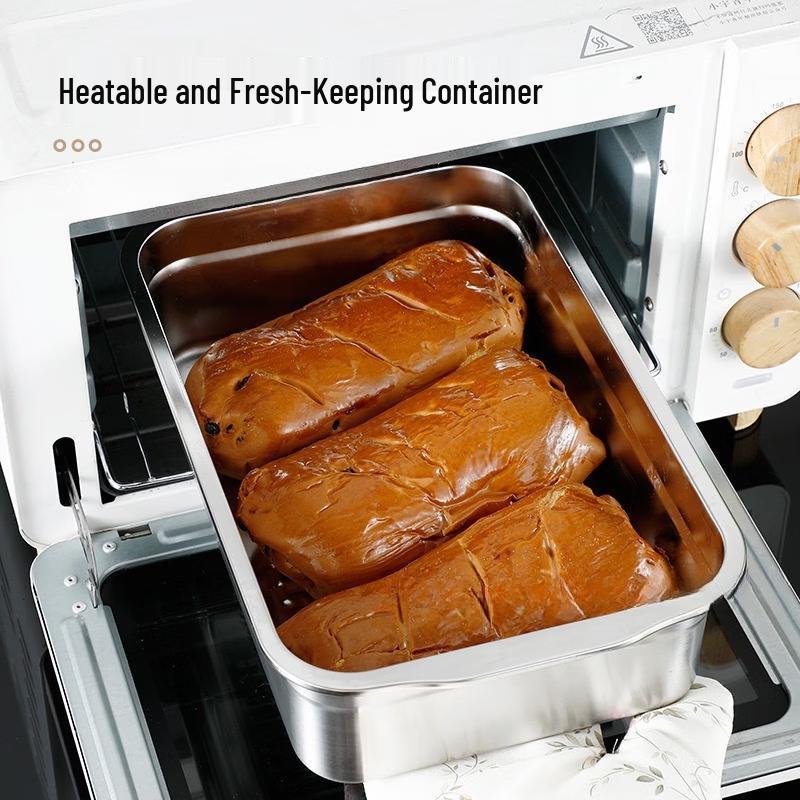Zhishi 304 Stainless Steel Food Storage Container