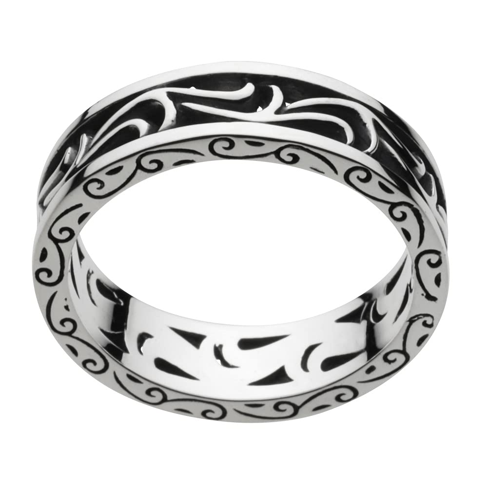 Arabeskenring 925 Silber fr0197 27 [Figmart] [Silberzubehör] Nr.