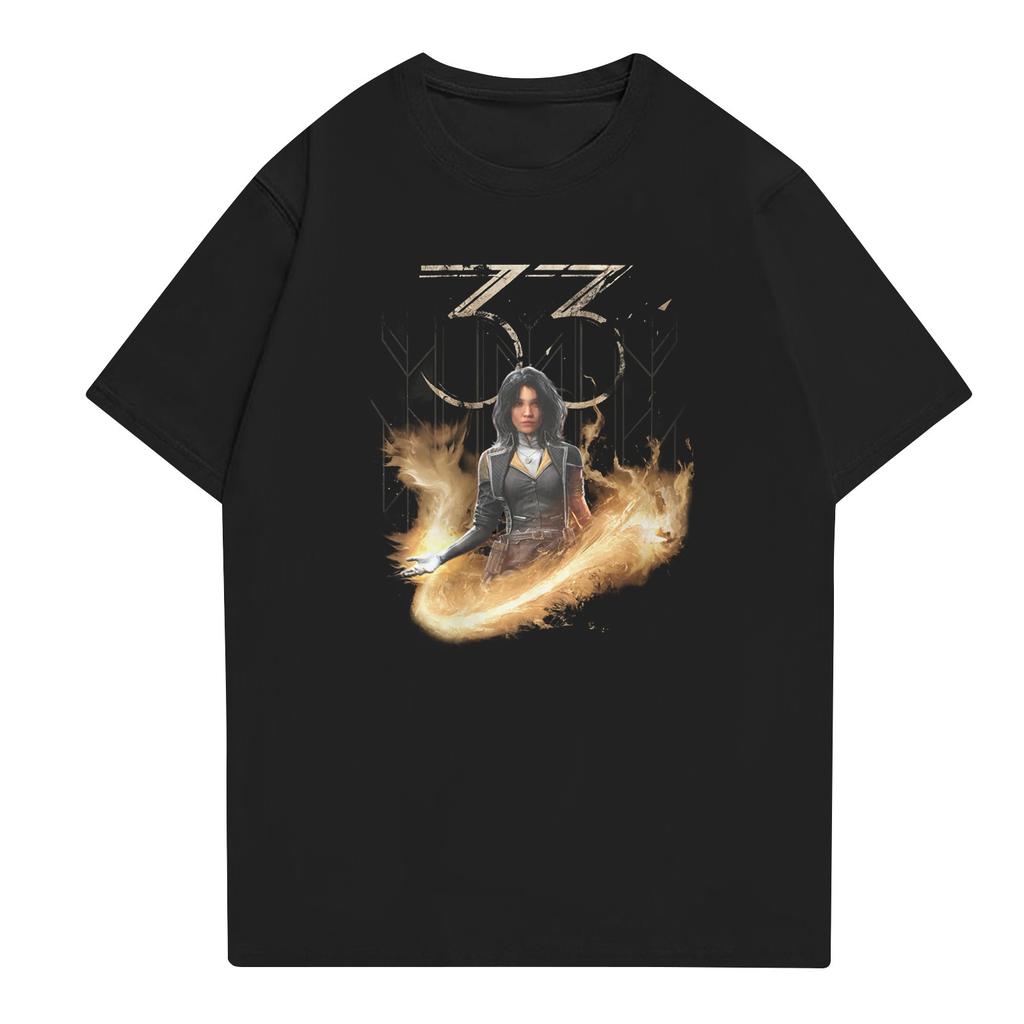 Modische Aldult Rundhals Kurzarm Arbeitskleidung Bedruckte Oberteile Für Sommeroberteile