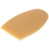 Leather Shoes Outsoles Rubber Anti Slip Forefoot Sole Flat Shoes Repair Half Sole Pad (Yellow)
