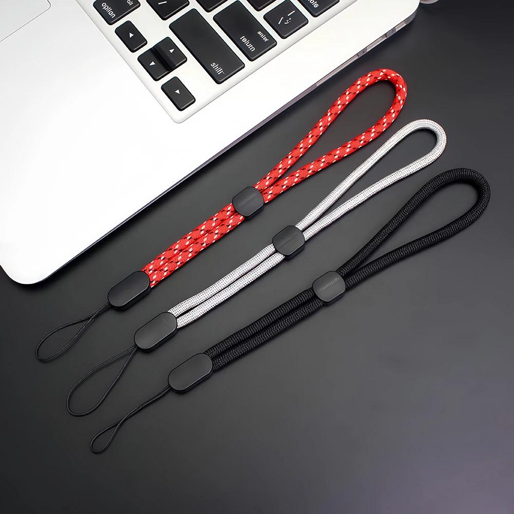 5PCS 12-45cm Mobile Phone Case Strap USB Key Short Lanyard Adjustable Hand Straps Anti-lost Wrist Rope for Keychain Phone Camera