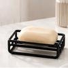 Stainless Steel Soap Holder Metal Soap Dish with Drainage Bathroom Organizer Rustproof for Shower Sink Countertop