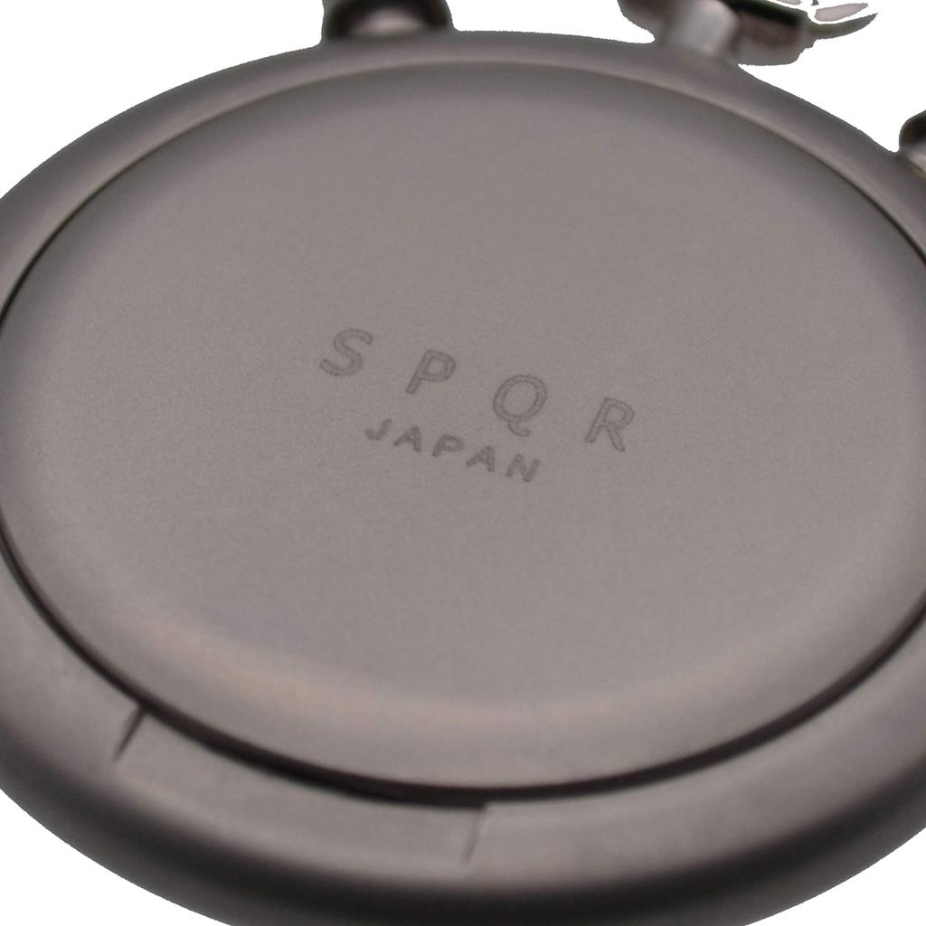 SPQR THE PULSE Somes Saddle Leather Strap Japanese Pulse Watch with Chronograph High Spec Nurse Watch × (Beige)