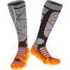 USB Rechargeable Heated Socks for Winter - Unisex Electric Warmth for Outdoor Skiing