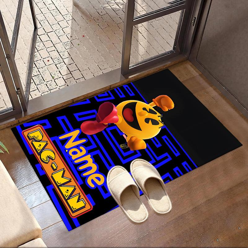 Custom Name Personalized PAC Print Carpet, Versatile Home Decor Rug, for Playroom, Apartment, Balcony, Entryway, Hallway Gift