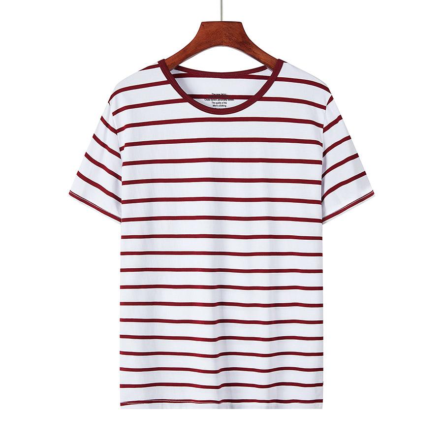 

ZIRUNKING, новинка 2021 года, мужские полосатые повседневные футболки с круглым вырезом и короткими рукавами, мужские уличные футболки, осенне-весенние хлопковые футболки, топы TIAOGE L