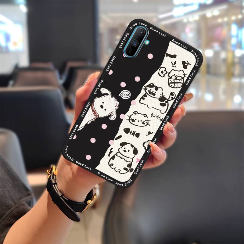Anti-knock Graffiti Phone Case For OPPO Realme C3/C3i/Narz N10A Silicone Soft case Waterproof Cute Back Cover Shockproof