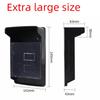 Waterproof Outdoor Face Recognition Access Control Cover and Doorbell Protector